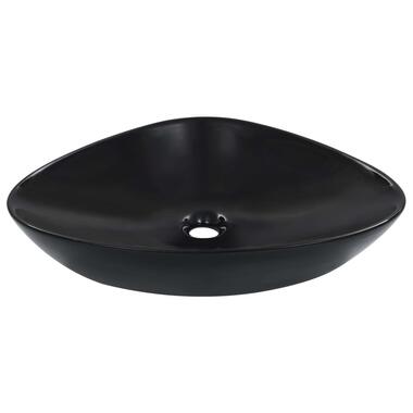 vidaXL Lavabo 58,5 x 39 x 14 cm Céramique Noir product