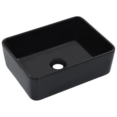 vidaXL Lavabo 40x30x13 cm Céramique Noir product