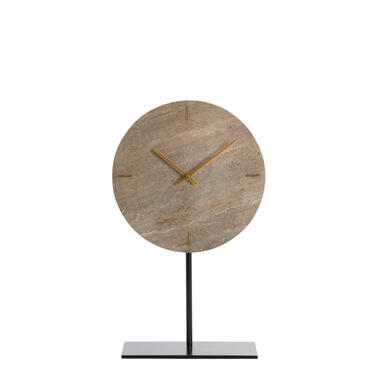 Lumière et amp; Living - Horloge JENAY - 25,5x10x42cm - Marron product