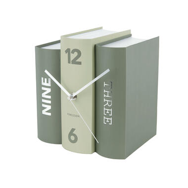 Karlsson - Livre d'horloge de table - Vert product