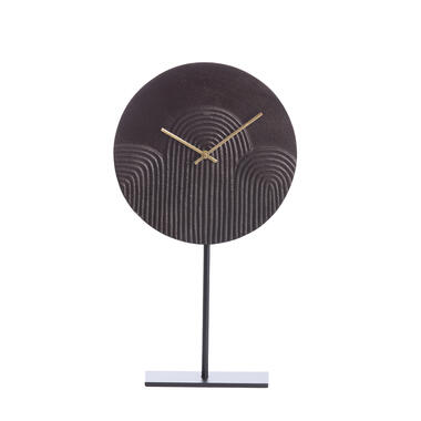 Lumière et amp; Living - Horloge GWENNA - 26x7x40cm - Marron product