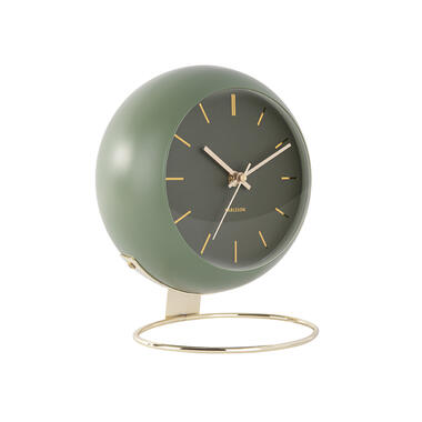 Karlsson - Horloge de table Globe - Vert mousse product