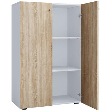 LonaXLDT armoire de bureau 2 portes blanc. product