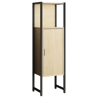 EdinoMidi armoire de salle de bain 1 porte chêne décor. product