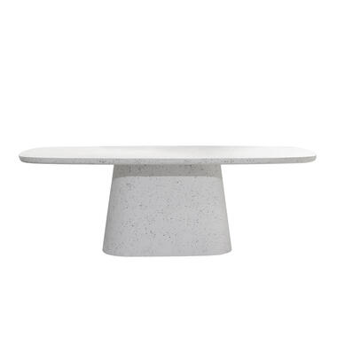 Light & Living - Eettafel HAMURA - 220x105x76cm - Wit product