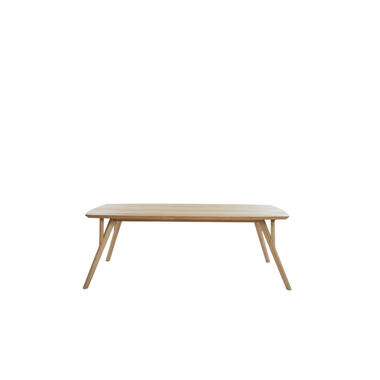 Light & Living - Eettafel QUENZA - 220x100x76cm - Bruin product