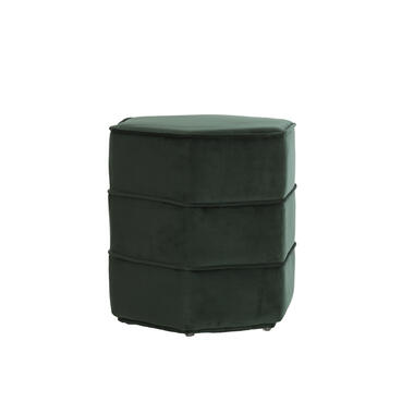 Light & Living - Poef CAYDEN - 45x41x46cm - Groen product