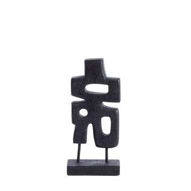 Light & Living - Ornement SILIA - 16x9x33cm - Noir product