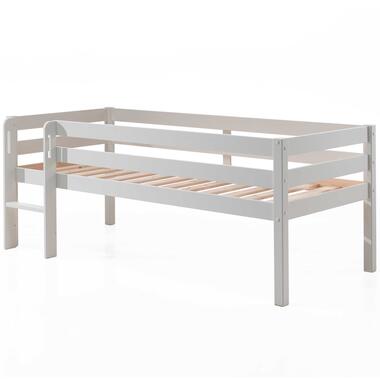 Lit mi-hauteur Pip 90 x 200 bois de pin - blanc product