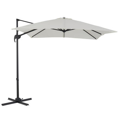 Parasol flottant inclinable 250x250 cm - Parasol flottant solide - Blanc cassé product