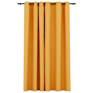 vidaXL - rideau - Jaune - Tissu - 290 x 245 cm product