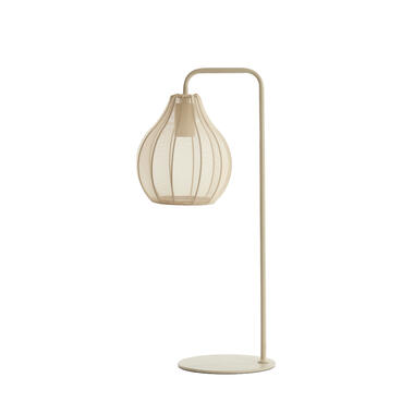 Light & Living - Bureaulamp ELATI - Ø20x60.5cm - Beige product