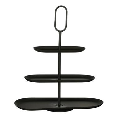 Mica Decorations Rama Etagere 3 Laags - L48 x B20 x H55 cm - Zwart product