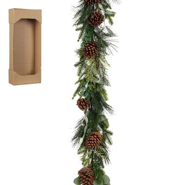 House of Seasons Bonita Guirlande - L178 cm - Groen product