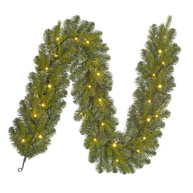 Black Box Trees Flachau Guirlande met Verlichting - L180 cm - Groen product