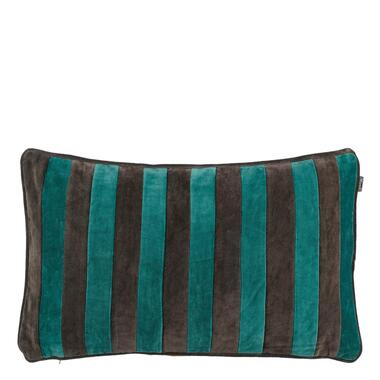 In The Mood Collection Clair Coussin - L55 x l35 x H10 cm - Vert, Gris product