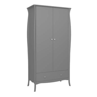 Hioshop Simon armoire de rangement 1 tiroir 2 portes gris product