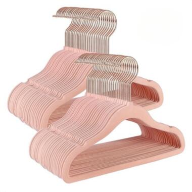 ACAZA - Cintres pour enfants - Lot de 50 - Rose clair product