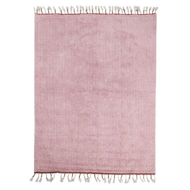 Tapis en coton 140 x 200 cm rose CAPARLI product