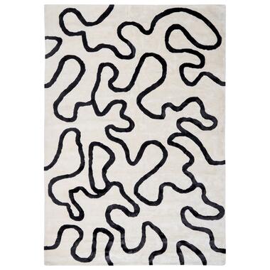 Tapis en viscose 160 x 230 cm noir et blanc KAPPAR product