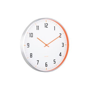 Karlsson - Horloge murale Sporty - Orange vif - Ø40cm product