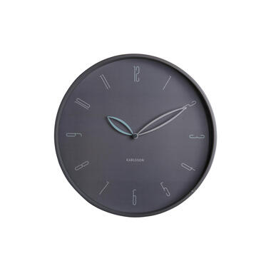 Karlsson - Horloge murale Pétales - Gris foncé - Ø40cm product