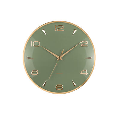 Karlsson - Wandklok Sienna Glow - Jungle groen- Ø40,6cm product