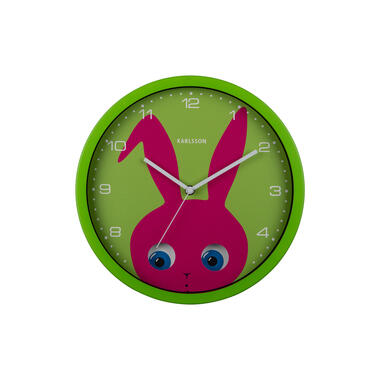 Karlsson - Horloge murale Peekaboo Ladybug - Vert - Ø30,8cm product