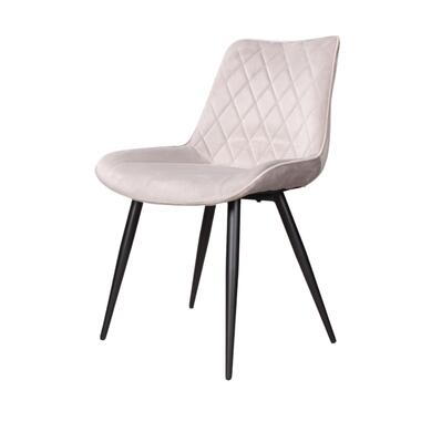 Chaise de salle à manger Benito 3.0 en velours - gris product