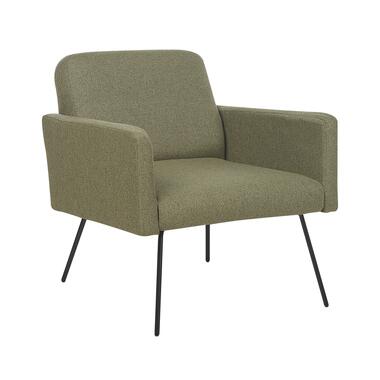 NARKEN - Fauteuil - Olijfgroen - Polyester product