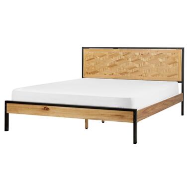 Lit double 160 x 200 cm bois clair ERVILLERS product