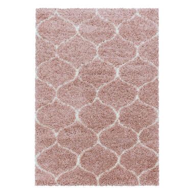 Opera Soft Shaggy Hoogpolig Vloerkleed Roze - 200x290 CM product