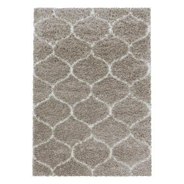 Opera Soft Shaggy Hoogpolig Vloerkleed Beige - 200x290 CM product