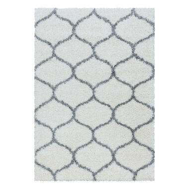 Opera Soft Shaggy Hoogpolig Vloerkleed Cream - 240x340 CM product