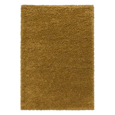 Monaco Soft Shaggy Hoogpolig Vloerkleed Goud - 240x340 CM product