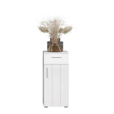 Hioshop Wons armoire de salle de bain brillant blanc product