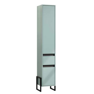 Hioshop Matix armoire haute pour salle de bain bleu- gris product