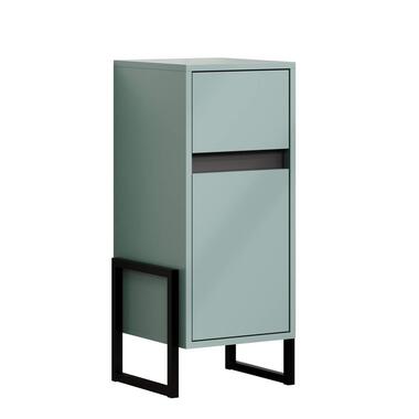 Hioshop Matix armoire de salle de bain bleu- gris product