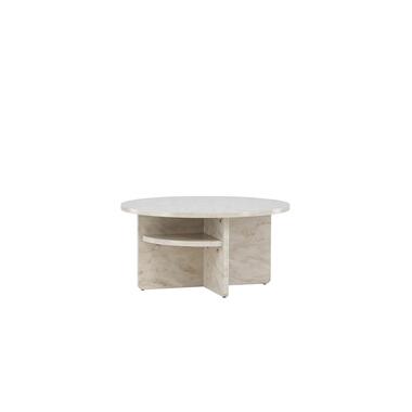 Hioshop Ålesund table basse Ø85cm beige product