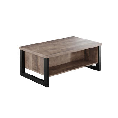 Hioshop Emile salontafel 2 planken- eik decor product