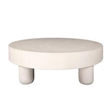 Collection Hoyz - Table basse Bulky Stone - Marble Composite - Ø110 product