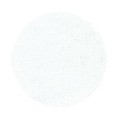 Monaco Soft Rond Shaggy Hoogpolig Vloerkleed Wit - 200 CM ROND product