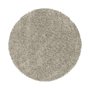 Monaco Soft Ronde Shaggy Pile Haute Tapis Beige - 200 CM Ronde product