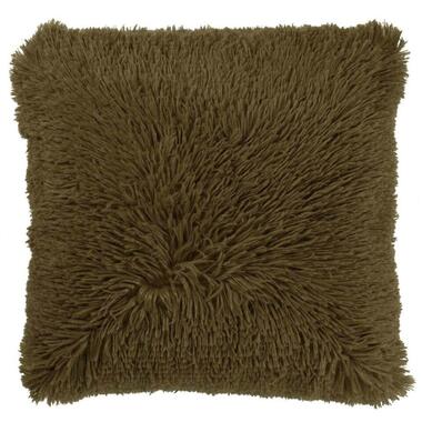 Housse de coussin Fluffy - vert - 45x45 cm product