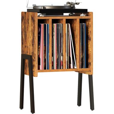 ACAZA LP Système de Stockage - Porte-disques - Support de Vinyle - Brown Vintage product