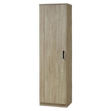 Interiax Armoire 'Lucas' - Chêne Sonoma - 1 porte - 184x50x42 cm product