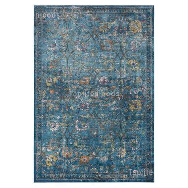 Picasso Sarough Vintage Vloerkleed Blauw Laagpolig - 240x340 CM product
