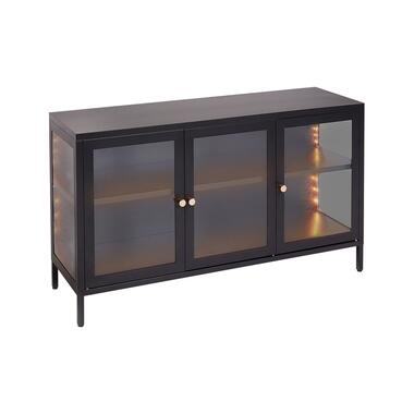 NEWPORT - Sideboard LED - Zwart - Staal product