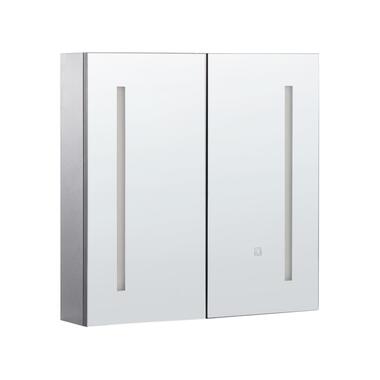 Armoire de toilette avec miroir LED 60 x 60 cm noir CHABUNCO product