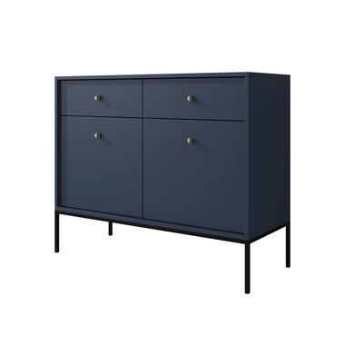 Buffet Moreno - Bleu - 104 cm product